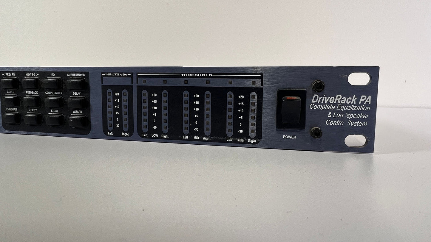 Used dbx DriveRack PA2