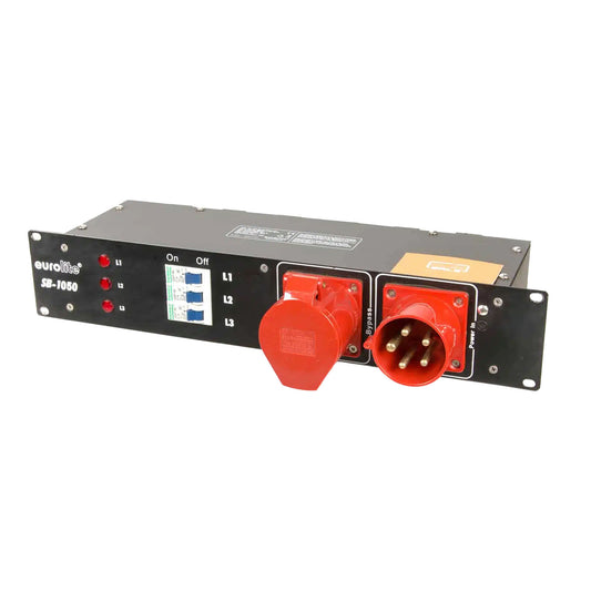 Eurolite SB-1050 19 6 Compartment 2 U Power Distributor